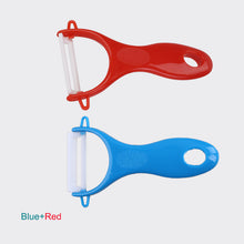Load image into Gallery viewer, Antioxidant Ceramics Potato Peeler Parer Vegetable Fruit Carrot Peeler Cutter Parer Multi-Color Handle Kitchen Gadgets