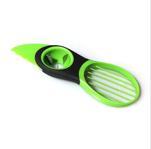 Load image into Gallery viewer, 3 In 1 Avocado Slicer Peeler Cutter Tools Multifunction Fruit Splitter Plastic Knife Peeler Scoop Separator Tool Kitchen Gadget
