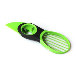 3 In 1 Avocado Slicer Peeler Cutter Tools Multifunction Fruit Splitter Plastic Knife Peeler Scoop Separator Tool Kitchen Gadget