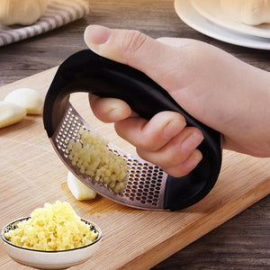 Multi-functional Manual Stainless Steel Garlic Presses Grinder Peeler Slicer Chopper Cutter Kitchen Gadgets Cooking Tool