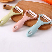 Load image into Gallery viewer, 1pc Ceramic Vegetable Fruit Peeler Creative Cutlery Peeler Vegetable Cutter  Cooking Tools Kitchen Accessories Gadgets
