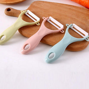 1pc Ceramic Vegetable Fruit Peeler Creative Cutlery Peeler Vegetable Cutter  Cooking Tools Kitchen Accessories Gadgets