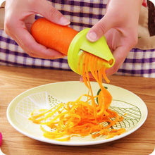 Load image into Gallery viewer, 1PCS Piral Slicer Funnel Model Spiral Vegetable Cutter Shred Device Cooking Salad Carrot Cutter Kitchen Tools Accessories Gadget
