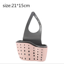 Load image into Gallery viewer, Kitchen Accessories Utensils Organizer Adjustable Snap Sink Soap Sponge Holder Kitchen Hanging Drain Basket Kitchen Gadgets-S
