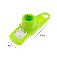 Load image into Gallery viewer, Plastic Garlic Presser Candy Color Kitchen Gadget Multi-functional Creative Garlic Grinder Paste Presser Kitchen TOOL
