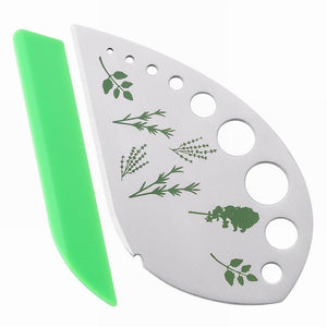 1 pc Vegetables Rosemary Thyme Cabbage Leaf Stripper Stainless Steel Herb Stripper Looseleaf Rosemary Kitchen Gadgets