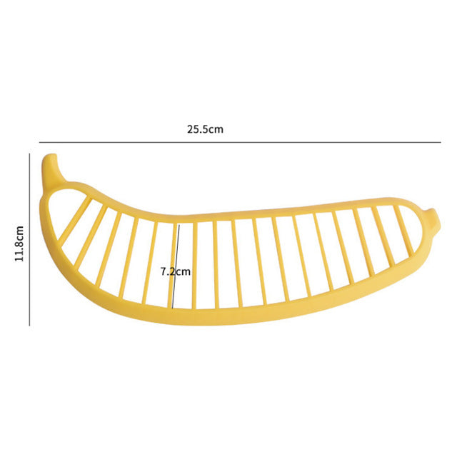 1Pcs Banana Slicer Portable Banana Maker Kitchen Gadget Banana Cutting Accessories