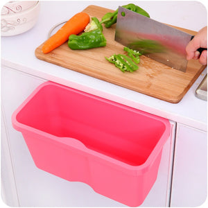 Multifunction Kitchen Storage Box Cabinet Trash Hanging  Storage Rack Debris Storage Holder Organize Kitchen Storage Accessories