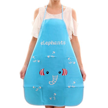 Load image into Gallery viewer, Anti-wear Anti Fouling Cooking Kitchen Restaurant Bib Apron With Pockets Cooking Baking Aprons Kitchen Women Lady Restaurant
