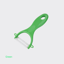 Load image into Gallery viewer, Antioxidant Ceramics Potato Peeler Parer Vegetable Fruit Carrot Peeler Cutter Parer Multi-Color Handle Kitchen Gadgets
