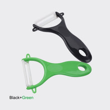 Load image into Gallery viewer, Antioxidant Ceramics Potato Peeler Parer Vegetable Fruit Carrot Peeler Cutter Parer Multi-Color Handle Kitchen Gadgets
