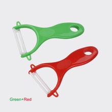 Load image into Gallery viewer, Antioxidant Ceramics Potato Peeler Parer Vegetable Fruit Carrot Peeler Cutter Parer Multi-Color Handle Kitchen Gadgets
