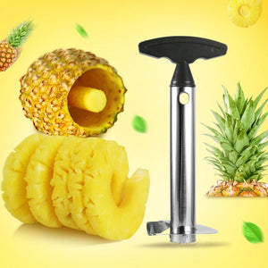 Stainless Steel Fruit Pineapple Corer Slicers Peeler Parer Cutter Vegetable Knife Gadget Kitchen Spiralizer 83.7*83.7*245mm