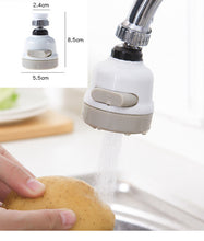 Load image into Gallery viewer, 360 Degree Diffuser Swivel Kitchen Accessories Cleaning Fruit Vegetable Tools   Splash-proof Water-saving Shower Kitchen Gadgets
